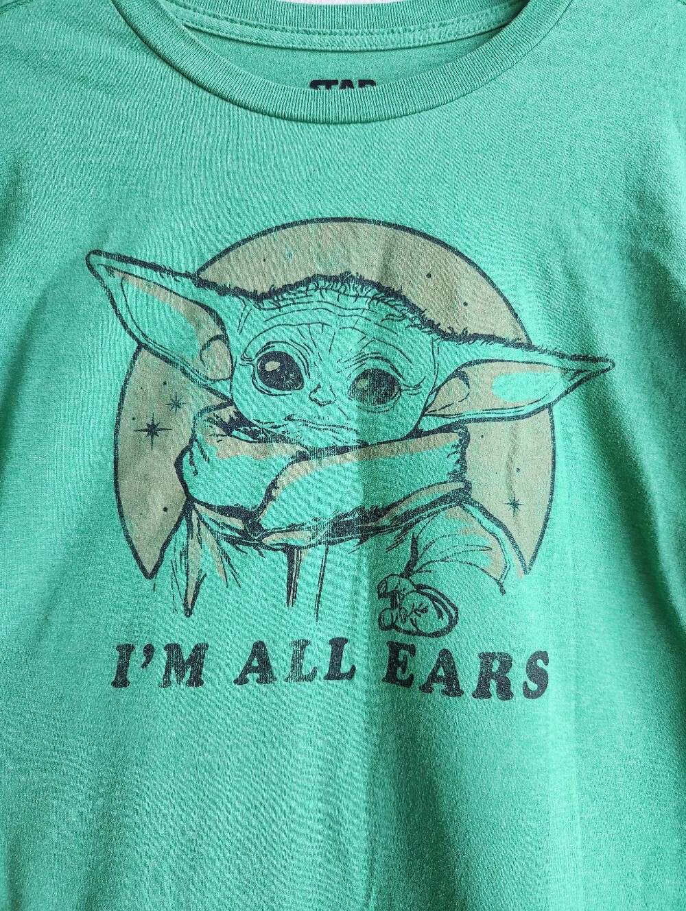 Star Wars Fifth Sun Baby Yoda Men's T Med